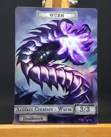 Foil Wurmcoil Wurm Deathtouch #01